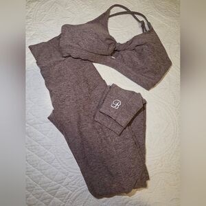 Bombshell Sportswear Leggins And Sports Bra Set Size XS